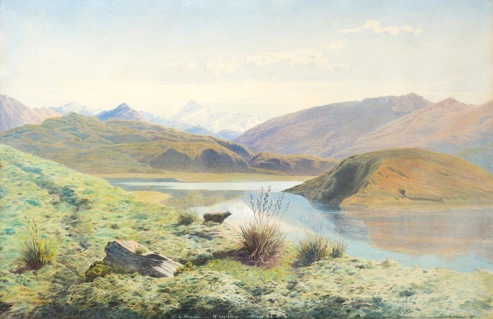 On Lake Wanaka, Mount Aspiring, Otago, New Zealand