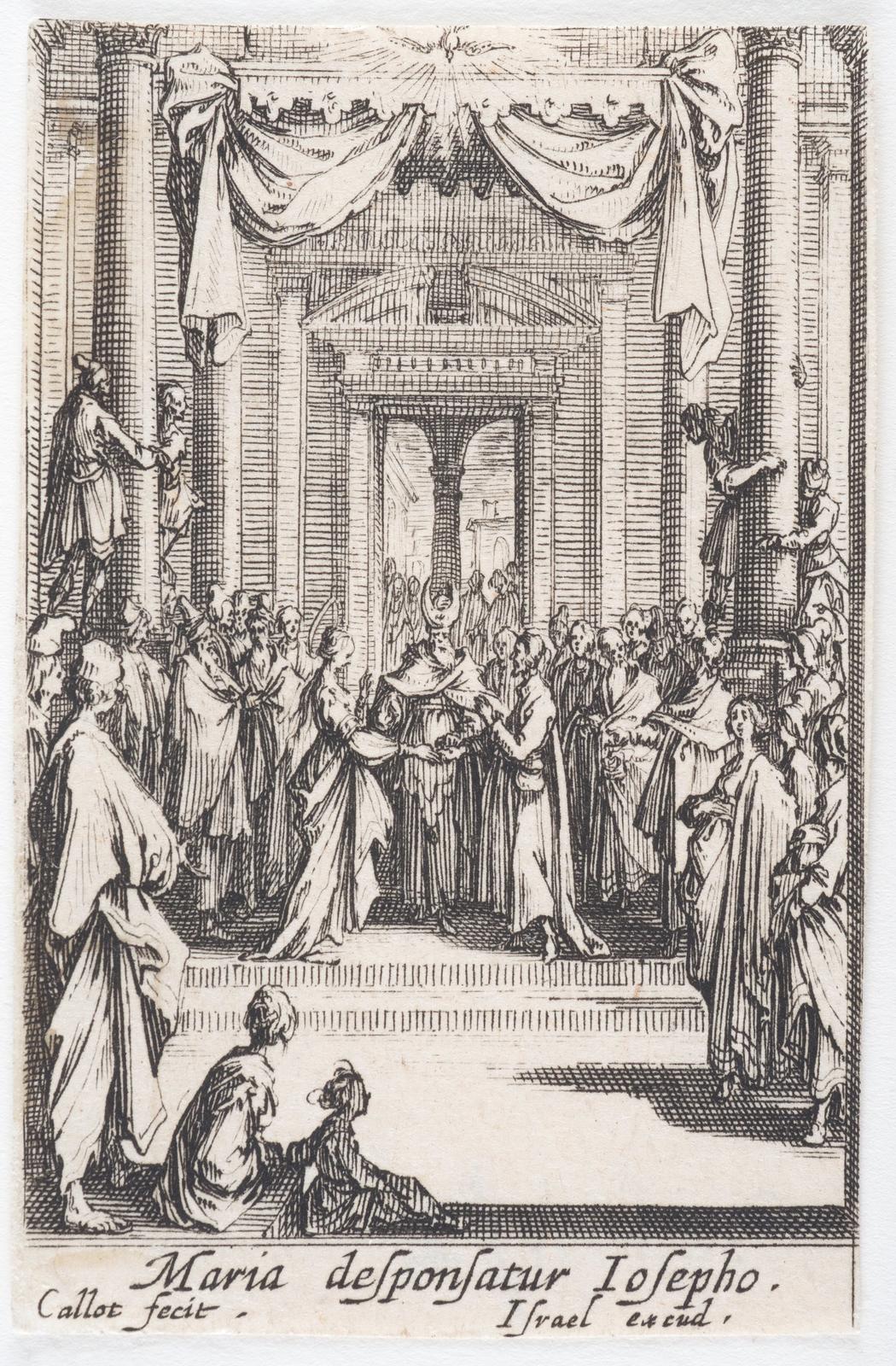 Maria desponsatur Iosepho
