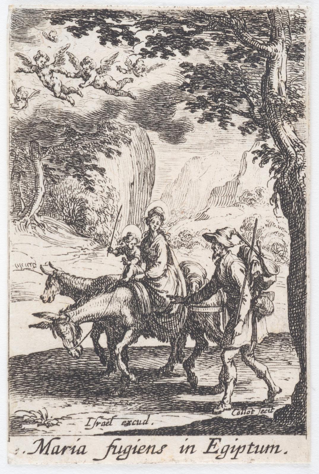 Maria fugiens in Egiptum