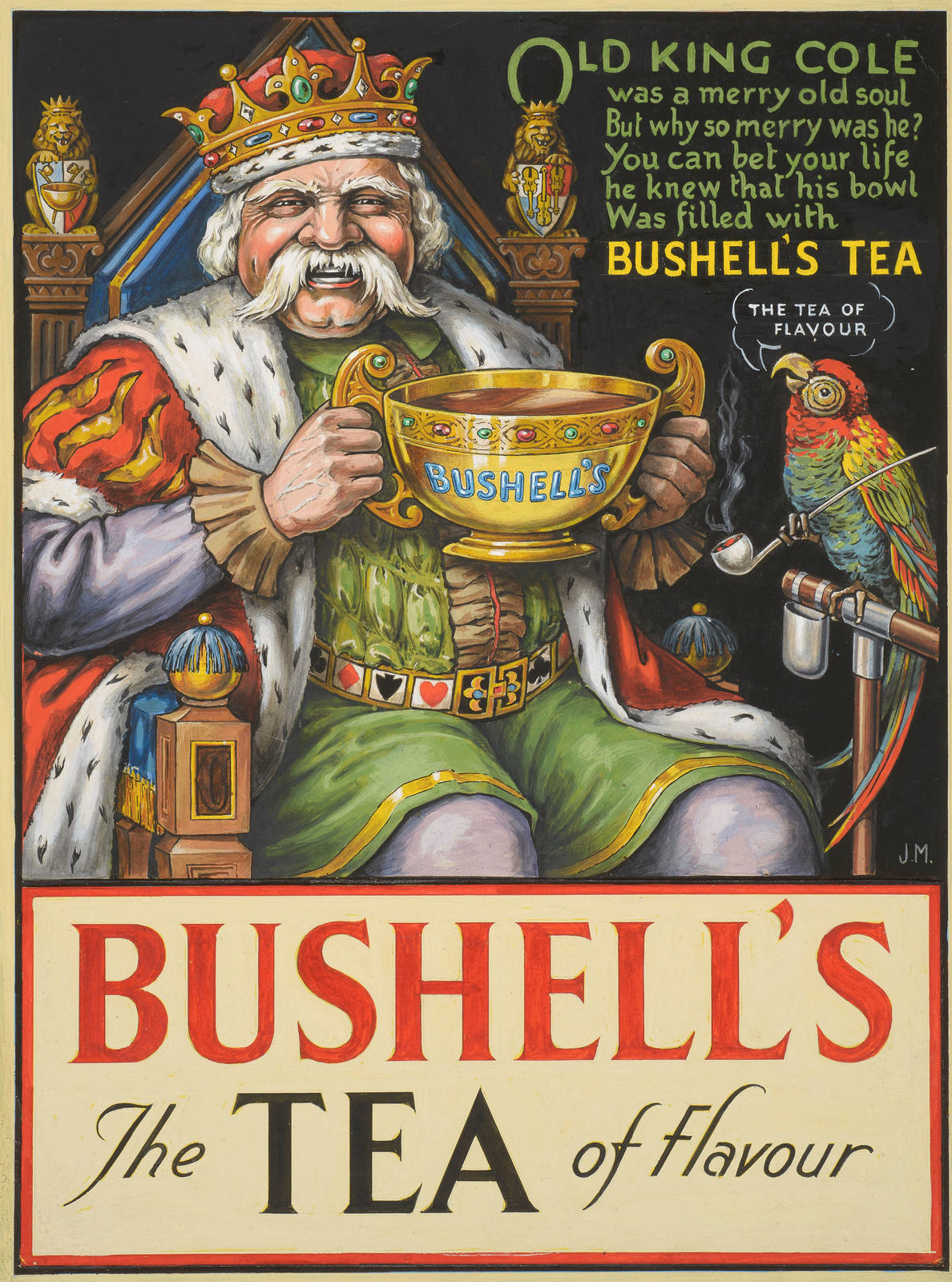 Bushell's Tea (artwork for poster)