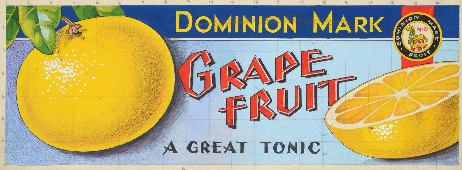 Grapefruit (artwork for trade label)
