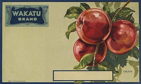 Wakatu Brand (trade label for apples)