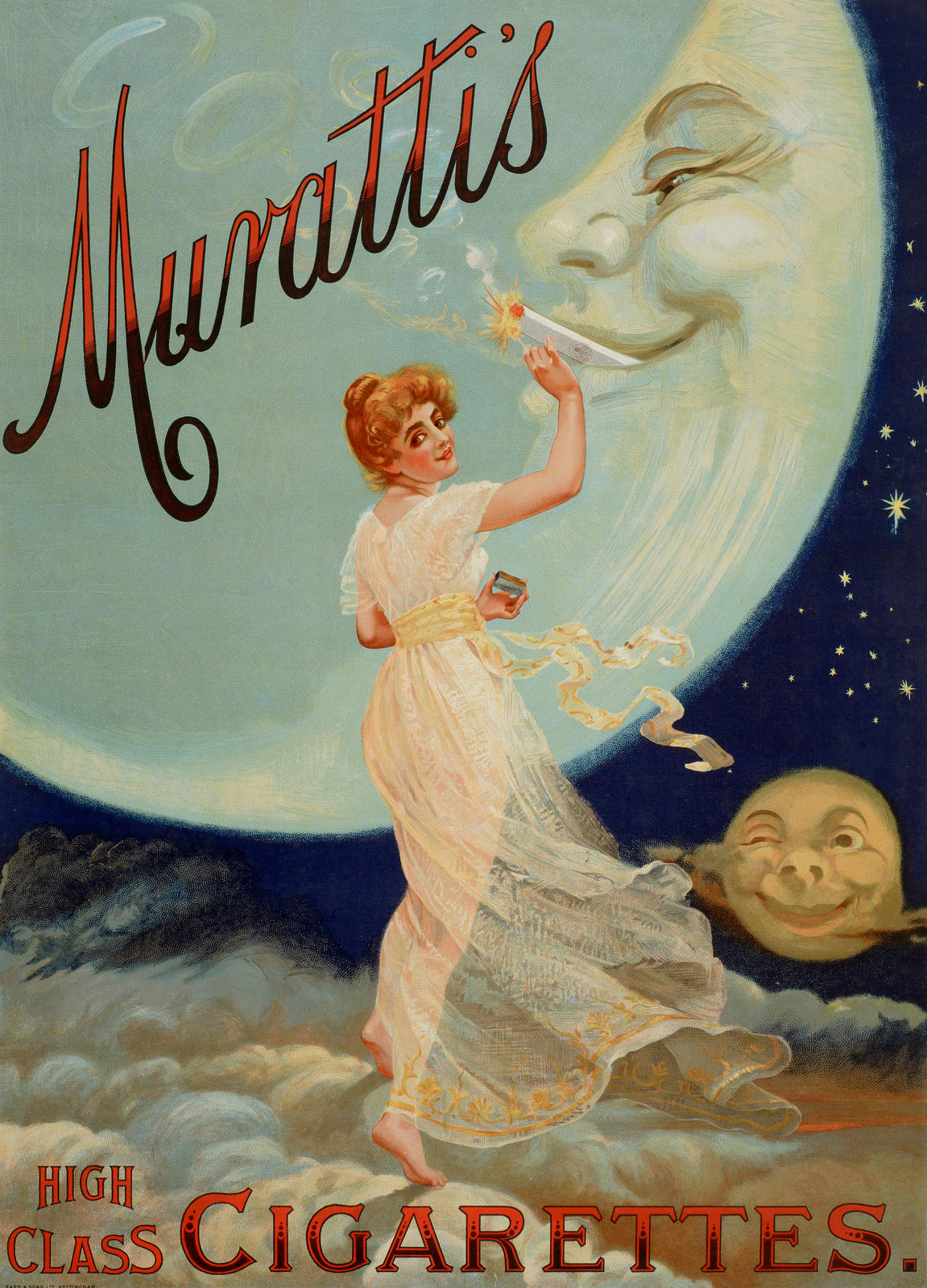 Muratti's High Class Cigarettes (poster)