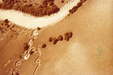 Aerial View of Rural Landscape