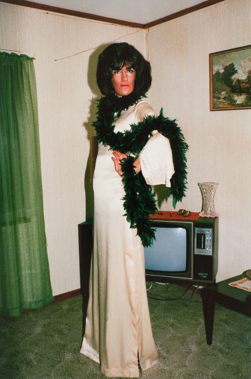 Ian - Geraldine at home, Auckland, 1975