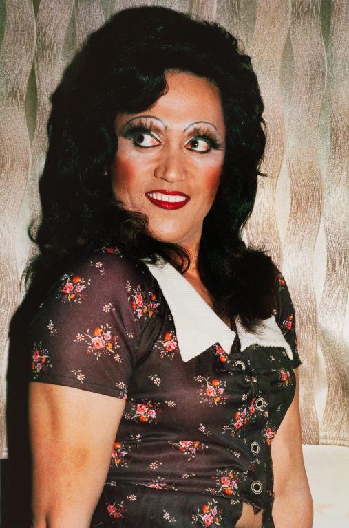 Jacquie at Mojo's nightclub, Auckland, 1975