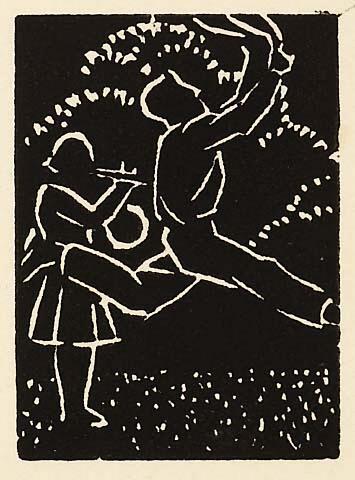 Morris Dancer and Pipe and Tabor Player