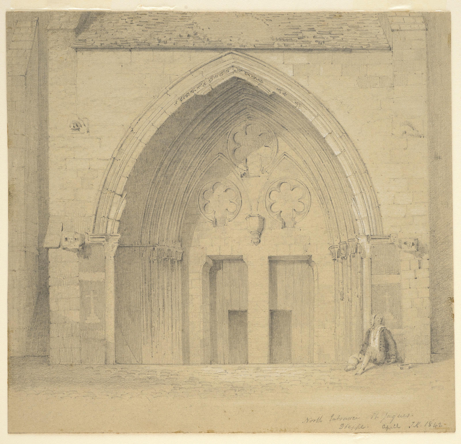North Entrance, Saint Jaques, Dieppe