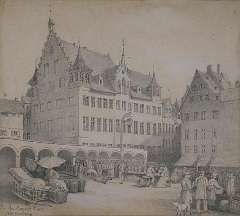 In the Market Place, Nuremberg