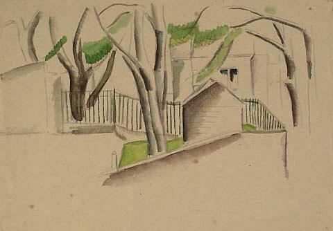 Houses with Trees
