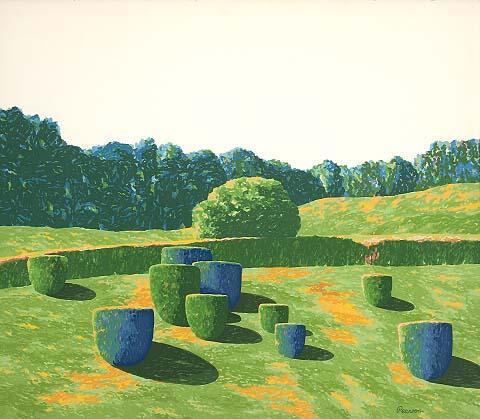 Shaped bushes