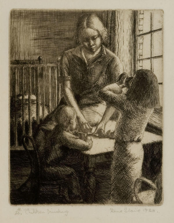 Children Drinking