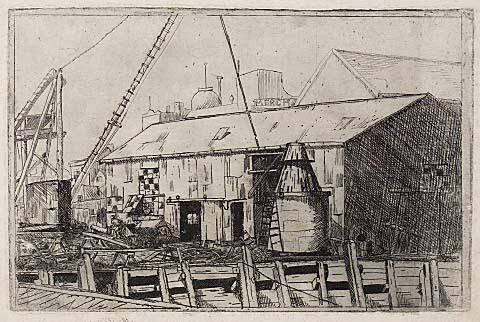 An Old Wharf, Auckland