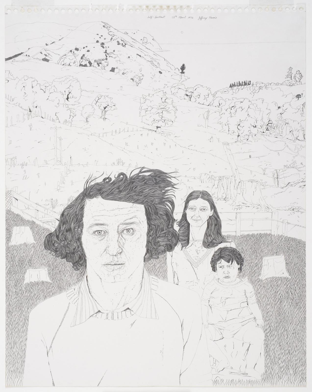 Self portrait 28th April 1976