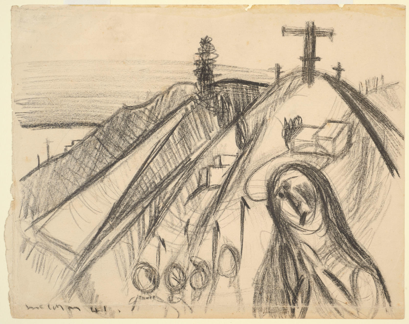 Marge as the Virgin Mary in the Matai Valley