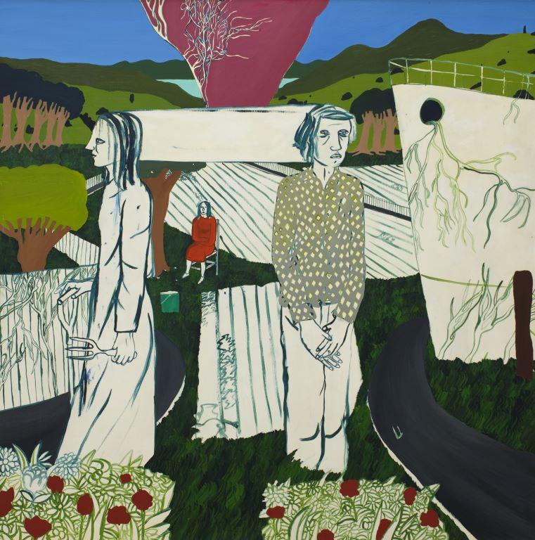 Figures in a landscape