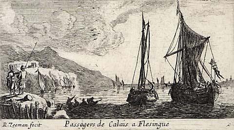 Passagers de Calais a Flesingue (Passangers from Calais to Flessingen)