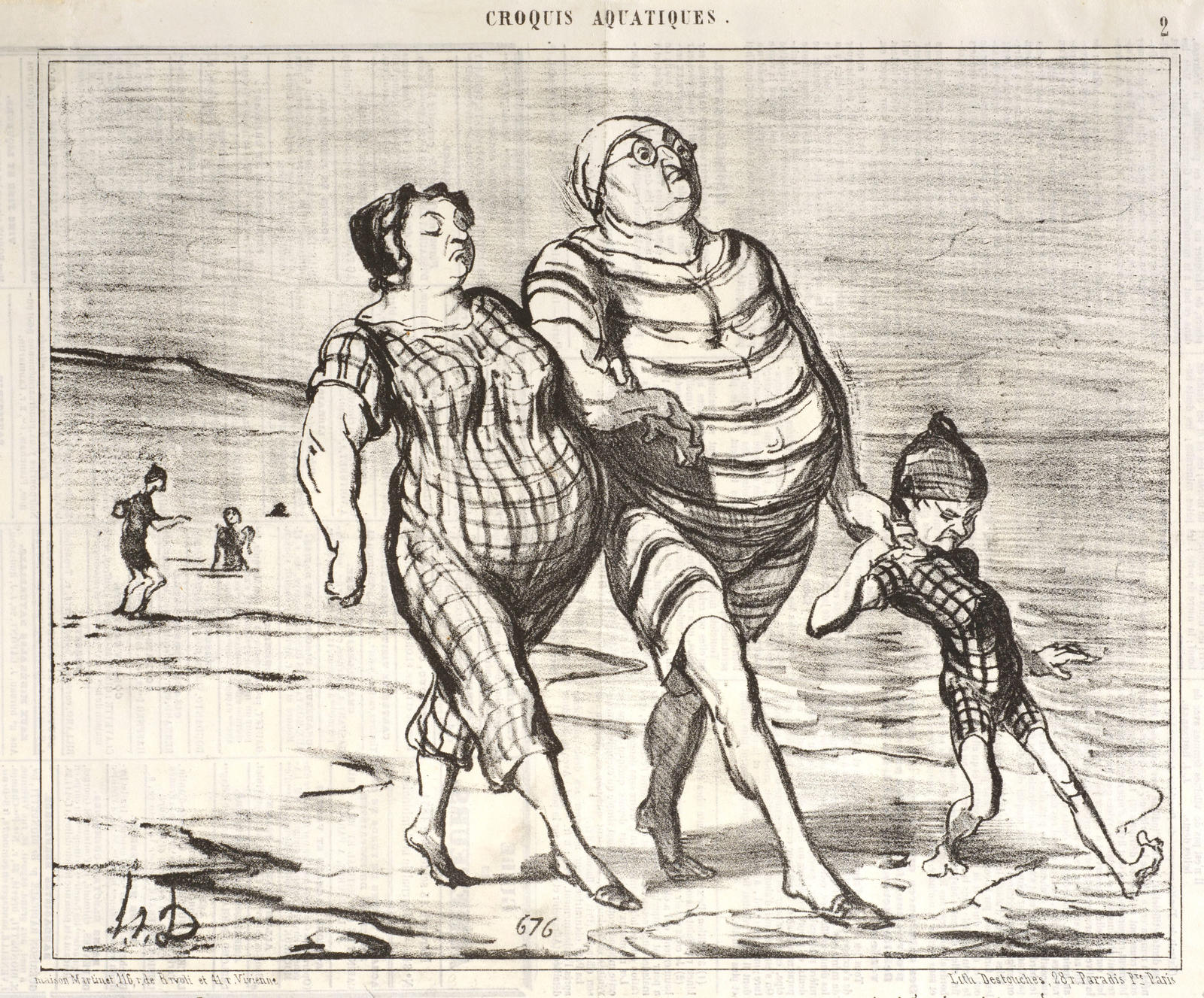 Madame Prudhomme, ne nous pressons pas, ne nous pressons pas, rappelons-nous que la dignité doit présider à tous les actes de notre vie ... la dignité seule, distingue l'homme du reste des animaux! ... [Madame Prudhomme, let's not hurry, let's recall that