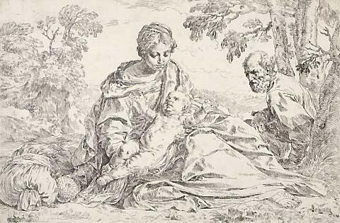 Rest on the Flight into Egypt