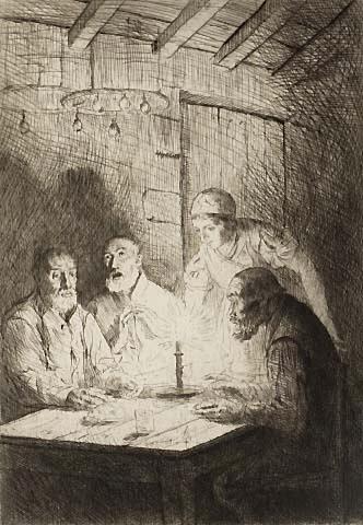 Le souper chez Misere (The Supper at Misere's)