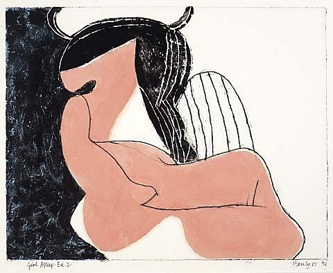 Girl asleep