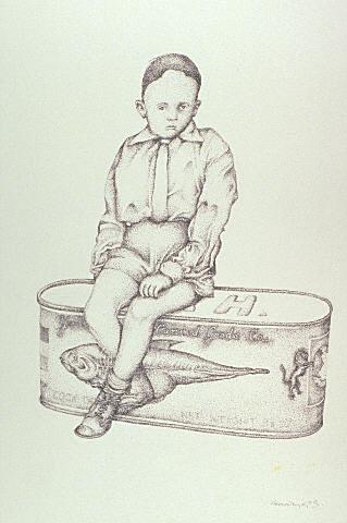 Self portrait aged 5