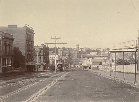 View of Auckland City Art Gallery, Wellesley Street West, Auckland