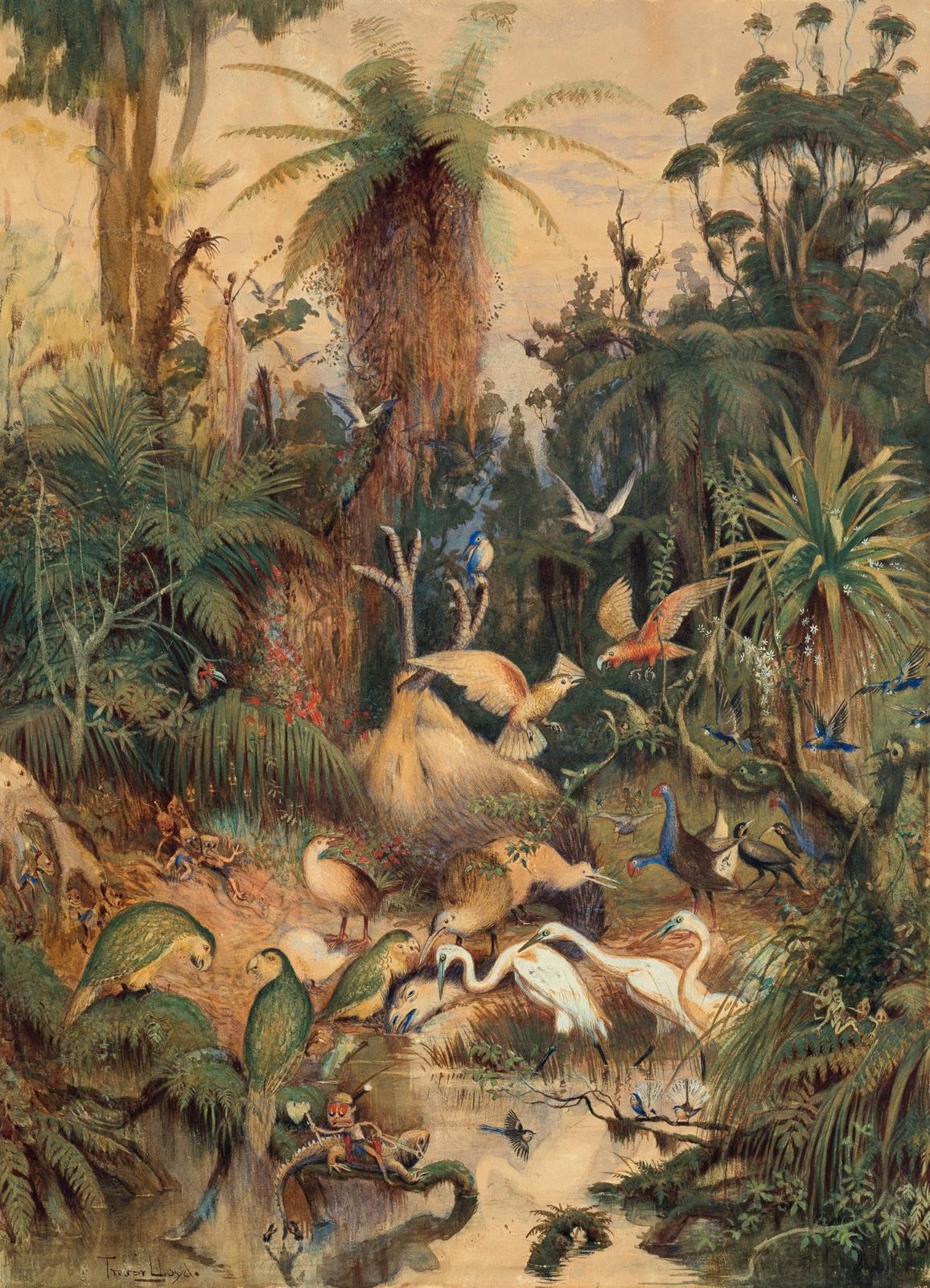 Te tangi o te moa