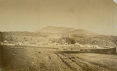 Mount Eden from Manukau Road, Auckland