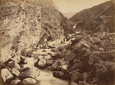 Kirtle Burn on the road to Queenstown