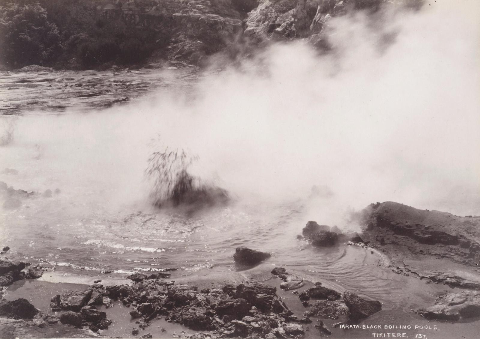 Black Boiling Pools, Tikitere