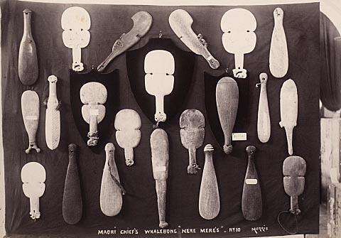 Maori Chief's whalebone "Mere Mere's"