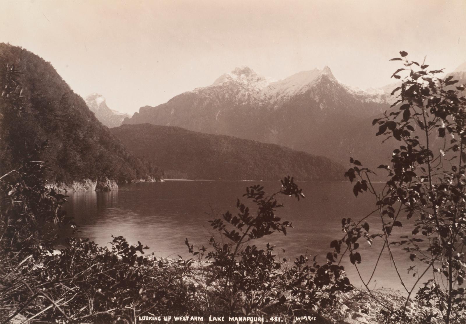 Looking up West Arm, Lake Manapouri