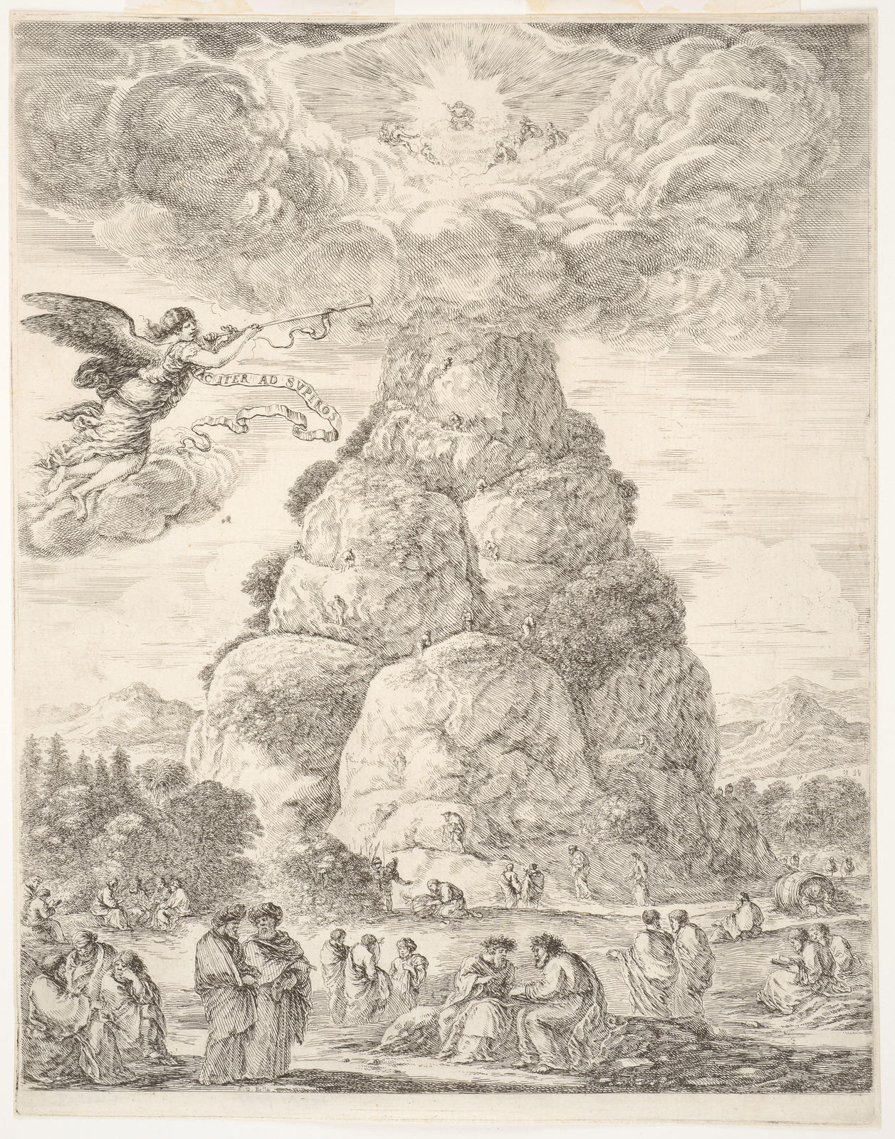 Le rocher des philosophes, ou le Mont Parnasse