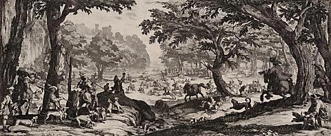 La grande chasse (The Great Hunt or The Stag Hunt)