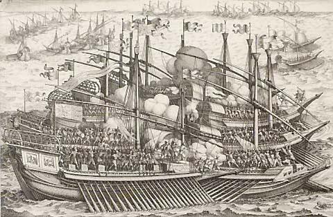 Premier combat naval (First naval combat)