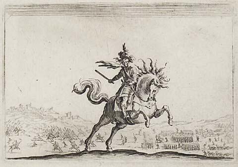 Le commandant a cheval