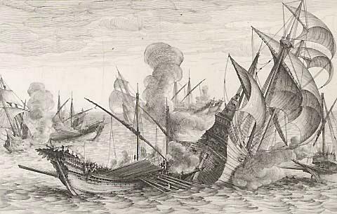 2e combat naval (Second naval battle)