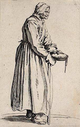 La mendiante a la sebille