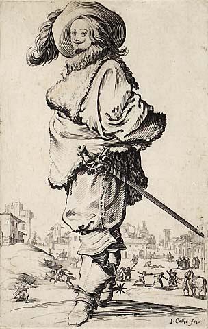 Le gentilhomme au plastron de fourrure