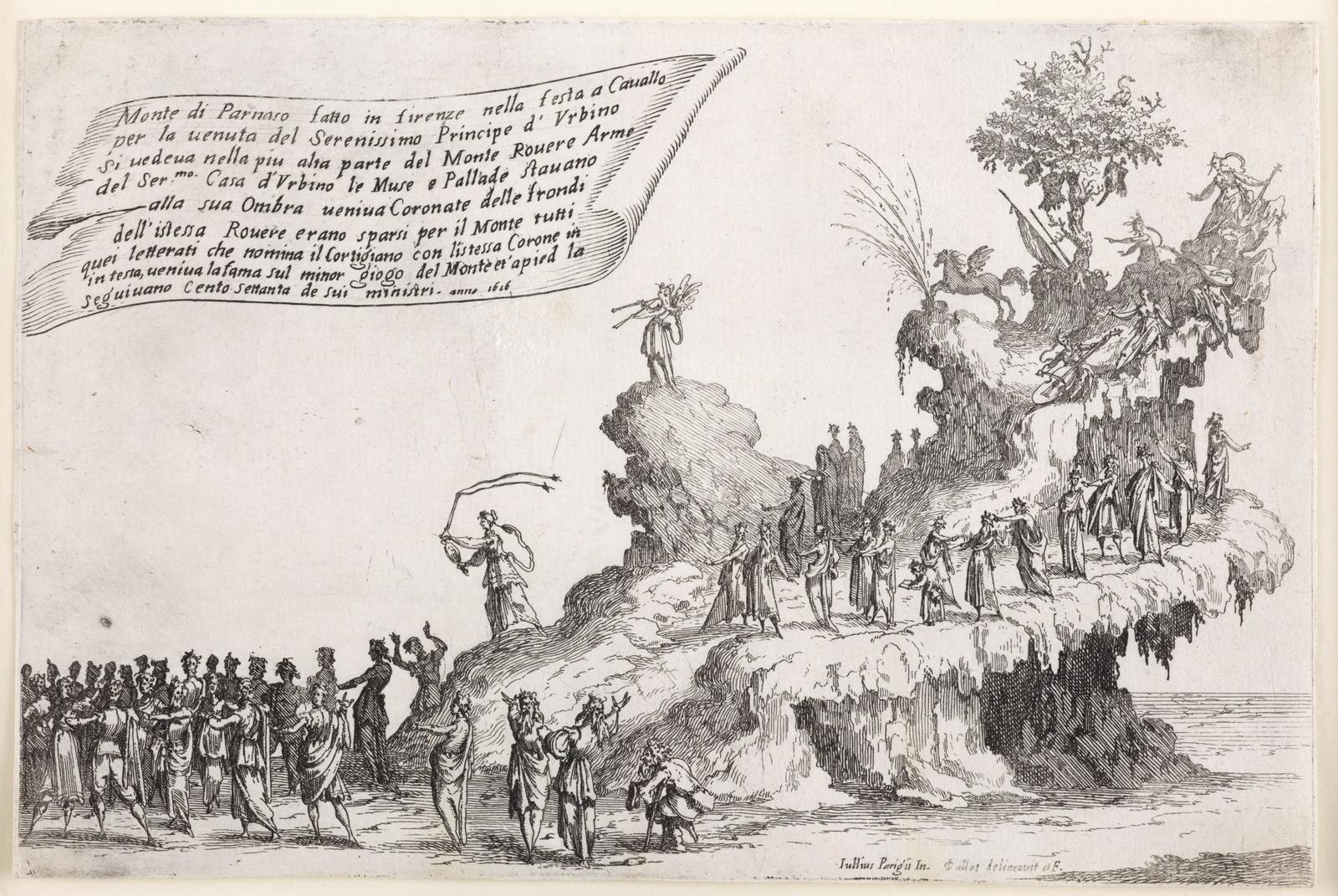 Le char du Mont Parnasse (The Chariot of Mount Parnasse)