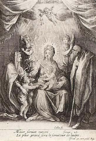 Les hommages du petit Saint Jean