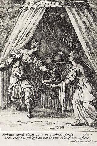 Judith and her maidservant with the head of Holofernes