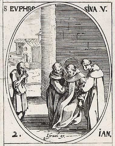 Saint Euphrosine. vierge