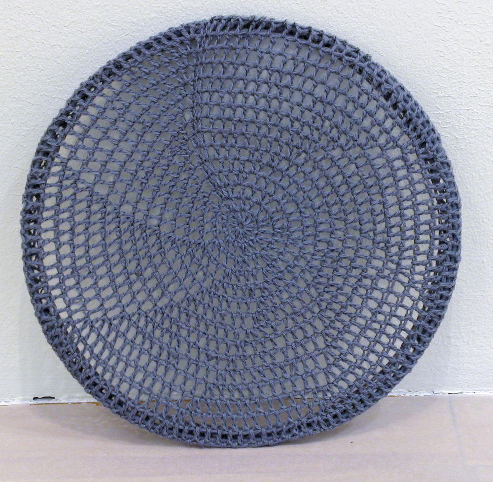 Crocheted Painting from 'Comfort Zone' (2001)