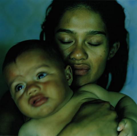 Claudelle Searancke and Shazay, 13 February 1998, Ngapuhi/Tainui