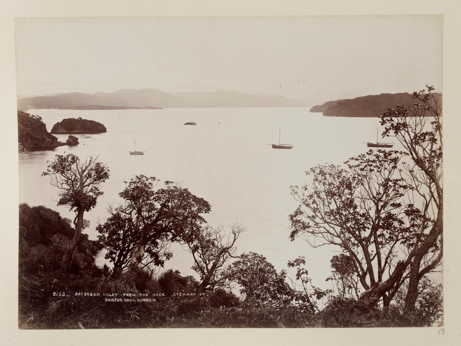 Paterson Inlet from the Neck, Stewart Island