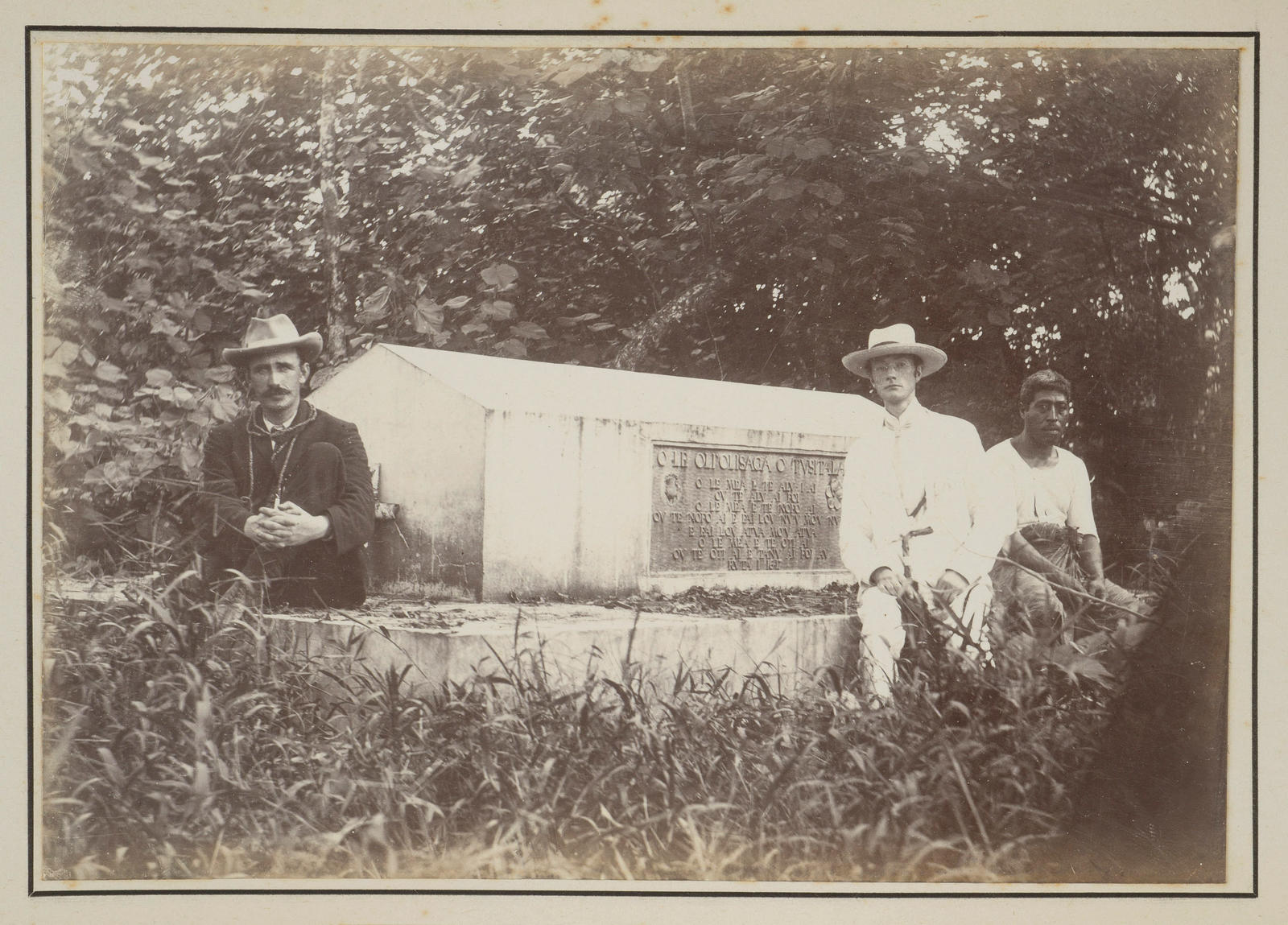 The Tomb of Robert Louis Stevenson, Apia