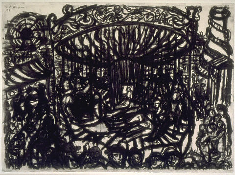 Untitled (Circus Drawing)