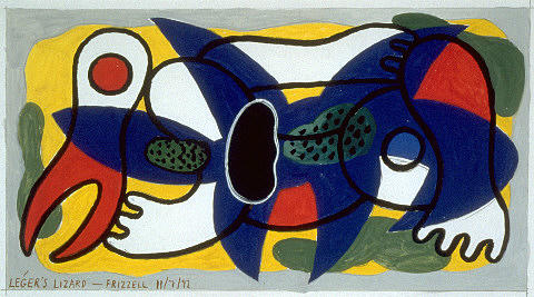 Study For Leger's Lizard
